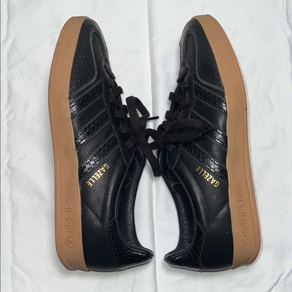 Adidas Black and Gold Men's Sneakers - Picture 8 of 10